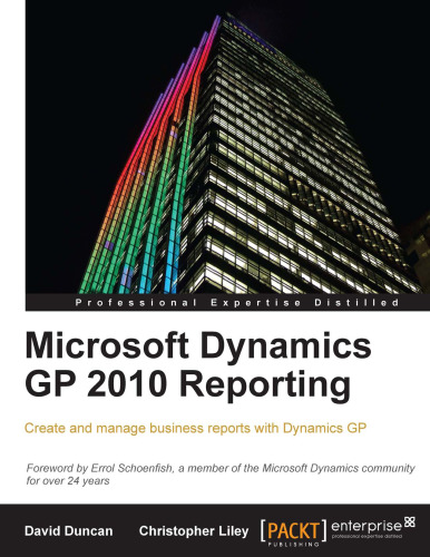﻿گزارش Microsoft Dynamics GP 2010