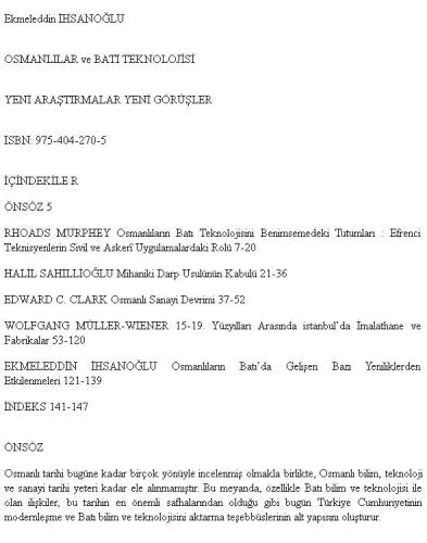 ﻿عثمانی ها و فناوری غربی: تحقیقات جدید، دیدگاه های جدید