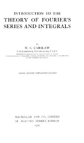 آشنایی با تئوری سریال و انتگرال های فوریه