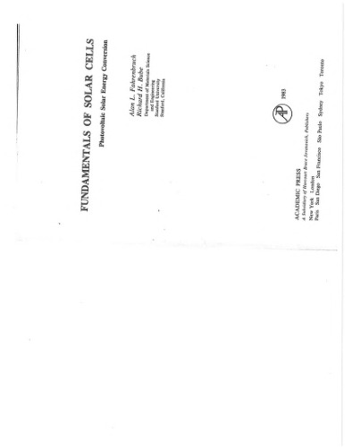 ﻿مبانی سلول های خورشیدی: تبدیل انرژی خورشیدی فتوولتائیک