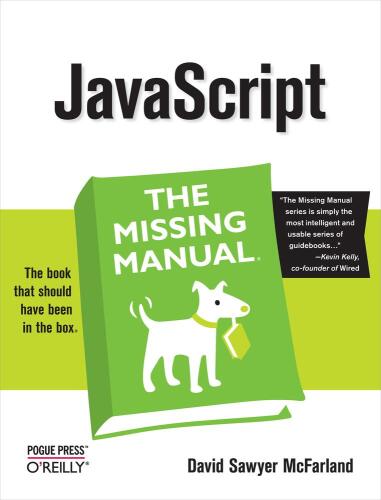 ﻿JavaScript: The Missing Manual