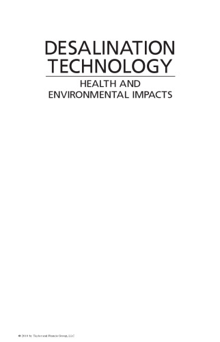 ﻿فناوری نمک زدایی: اثرات بهداشتی و زیست محیطی