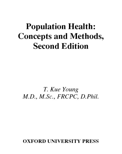 ﻿سلامت جمعیت: مفاهیم و روش ها