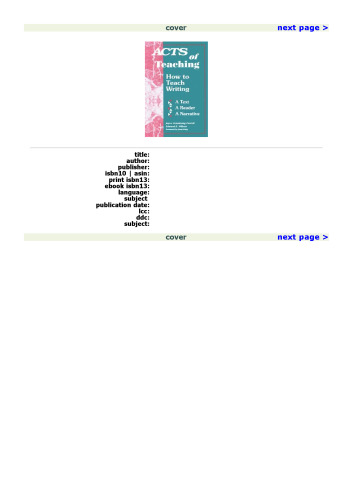 ﻿اعمال آموزش: نحوه آموزش نوشتن: یک متن، یک خواننده، یک روایت