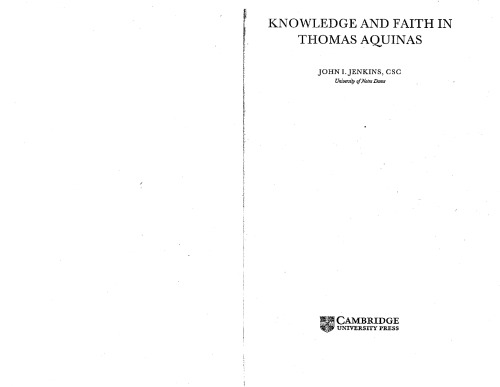 ﻿دانش و ایمان در توماس آکویناس