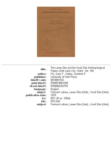 ﻿سایت Levee و سایت Knoll