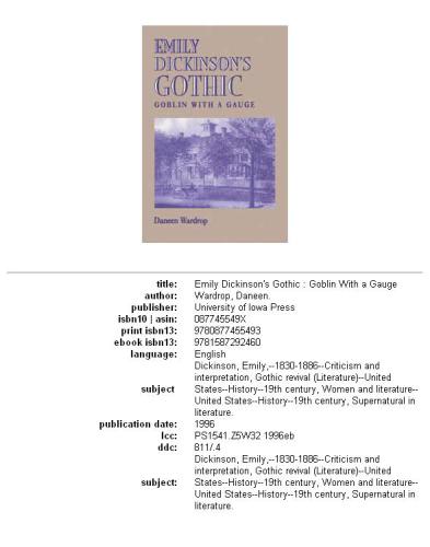 ﻿گوتیک امیلی دیکنسون: گابلین با سنج