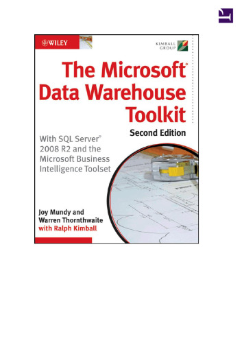 ﻿جعبه ابزار Microsoft Data Warehouse: با SQL Server 2008 R2 و مجموعه ابزارهای کسب و کار مایکروسافت