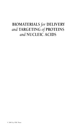 ﻿بیومواد برای تحویل و هدف گیری پروتئین ها و اسیدهای نوکلئیک