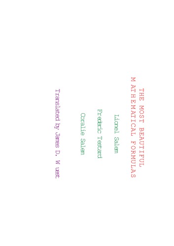 ﻿زیباترین فرمول های ریاضی