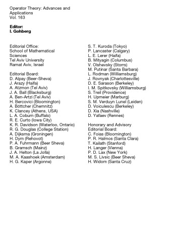 تئوری اپراتور و فضای نامعین محصول داخلی: ارائه شده به مناسبت بازنشستگی هاینز لانجر در محققان در نظریه اپراتور ، وین ، مارس 2004