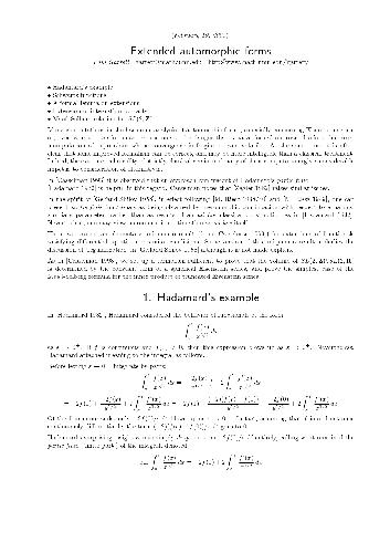 ﻿فرم های اتومورفیک بسط یافته (2005)(en)(8s)