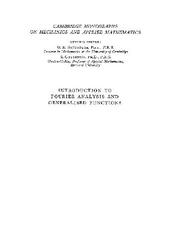 آشنایی با آنالیز فوریه و عملکردهای کلی