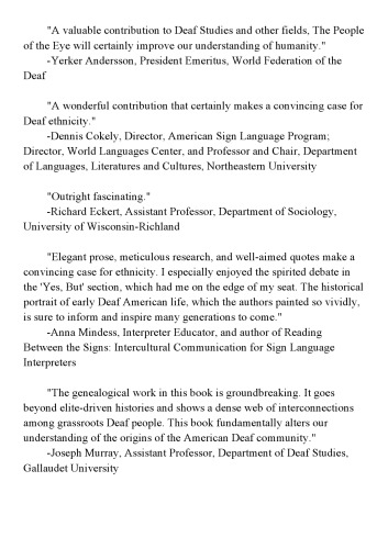 ﻿مردم چشم: قومیت و اجداد ناشنوایان