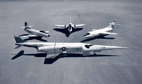 وسایل نقلیه آمریکایی X: Inventory-X-1 to X-50