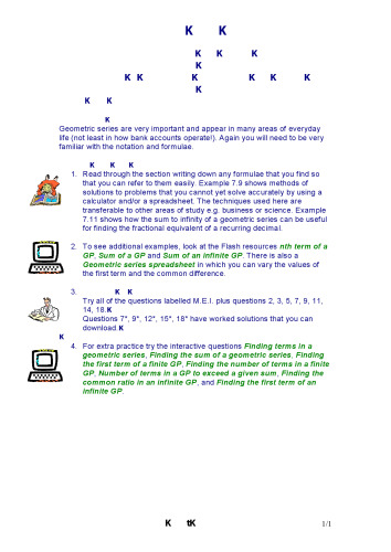 ﻿MEI C2 Study Resources Core2 Sequences And Series 3