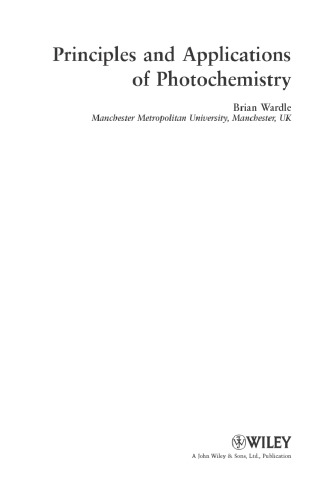 اصول و کاربردهای فتوشیمی