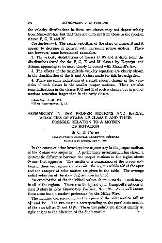 ﻿عدم تقارن در حرکات مناسب و سرعت شعاعی ستاره های کلاس B و رابطه احتمالی آنها