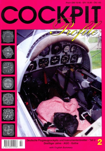 کابین هواپیماهای آلمانی و پانل های سازنده قسمت 2. سی - AGO - Gotha