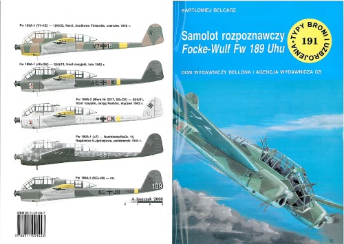 یک هواپیمای شناسایی Focke-Wulf Fw 189 Uhu