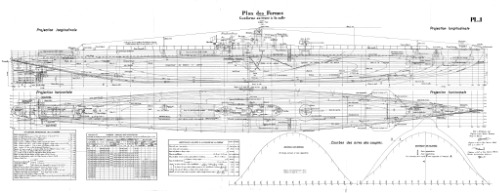 ﻿Чертежи кораблей французского флота ACHILLES 1930