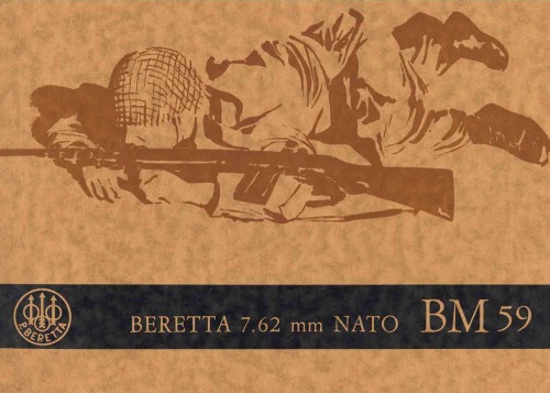 BERETTA 7.62 میلی متر NATO BM59