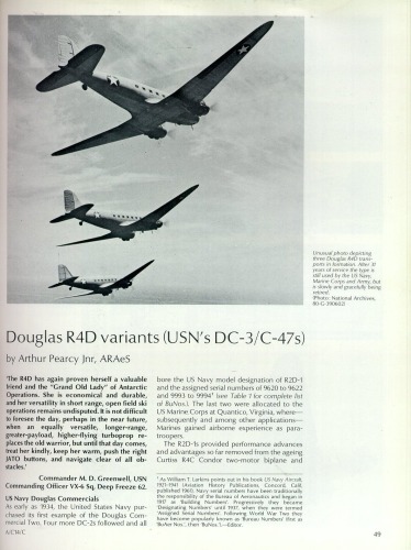 ﻿انواع Douglas R4D (USNs DC-3 / C-47s)
