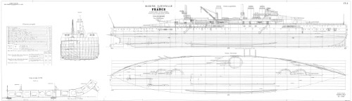 Чертежи кораблей французского флота - فرانسه 1912