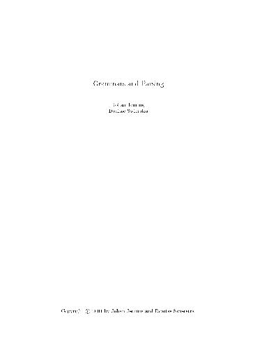 گرامر و تجزیه