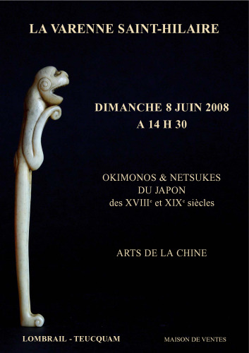 Okimonos Netsukes از قرنهای XVIII و XIX ژاپن