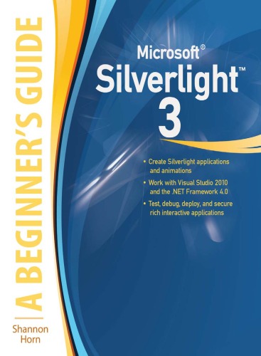 Microsoft Silverlight 3 a راهنمای مبتدی