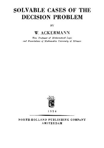 موارد قابل حل مسئله تصمیم گیری