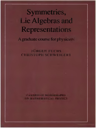 ﻿تقارن ، جبر دروغ و بازنمایی: یک دوره تحصیلات تکمیلی برای فیزیکدانان