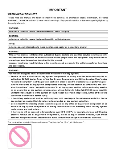 کتابچه راهنمای کاربر Suzuki Swift RS413-RS415.Service.