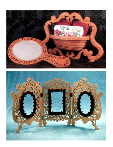 طرح های بزرگ آمریکا Scrollsaw جلد 1