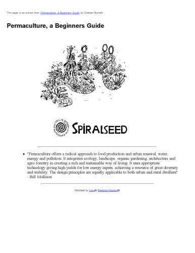 ﻿Permaculture، راهنمای مبتدیان