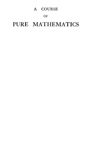 دوره ای از ریاضیات خالص