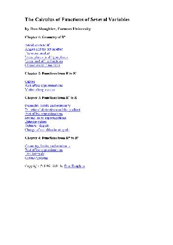 محاسبه توابع چندین متغیر