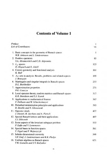 هندسه هندسه فضاهای Banach