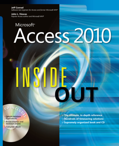 ﻿Microsoft Access 2010 Inside Out