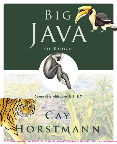 Big Java: سازگار با جاوا 5 ، 6 و 7