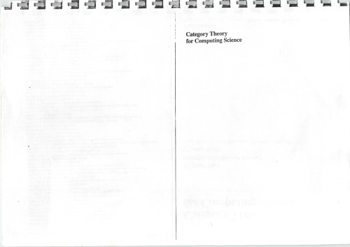 تئوری رده برای علوم محاسبات