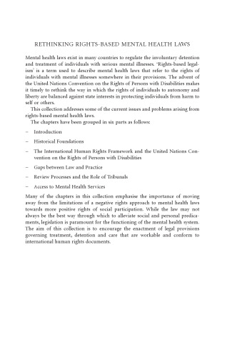 ﻿بازنگری در قوانین سلامت روان مبتنی بر حقوق