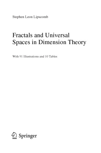 فراکتالها و فضاهای جهانی در تئوری بعد