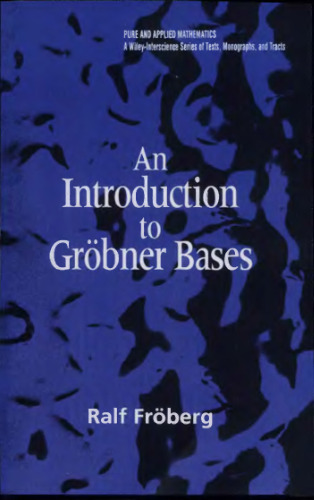 ﻿مقدمه ای بر پایگاه های گروبنر