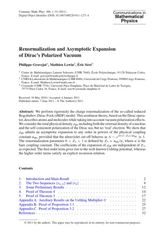 ارتباطات در فیزیک ریاضی - دوره 306