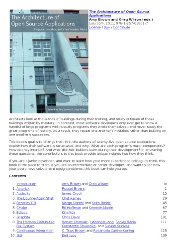 معماری برنامه های منبع باز