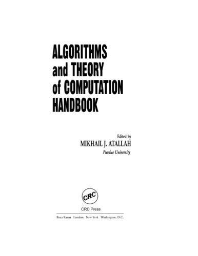 الگوریتم ها و تئوری راهنمای محاسبات