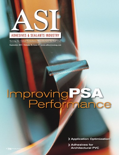 ﻿صنعت چسب و درزگیر سپتامبر 2011