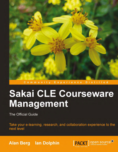 Sakai CLE Management Courseware: راهنمای رسمی